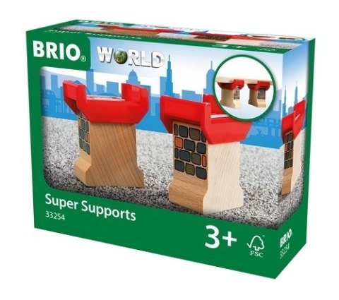 BRIO BRIO World Super Wsporniki do Mostów BRIO BRIO World Super Wsporniki do Mostów