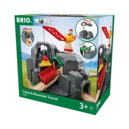 BRIO BRIO World Tunel Górski z Dźwigiem