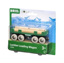 BRIO BRIO World Wagon z Drewnem