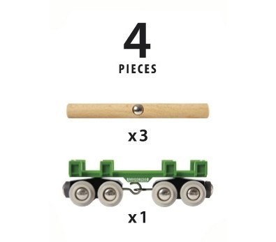 BRIO BRIO World Wagon z Drewnem BRIO BRIO World Wagon z Drewnem