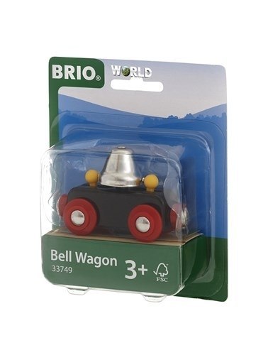 BRIO BRIO World Wagon z Dzwonkiem BRIO BRIO World Wagon z Dzwonkiem