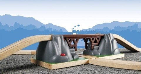 BRIO BRIO World Wiadukt Kolejowy z Zapadnią BRIO BRIO World Wiadukt Kolejowy z Zapadnią