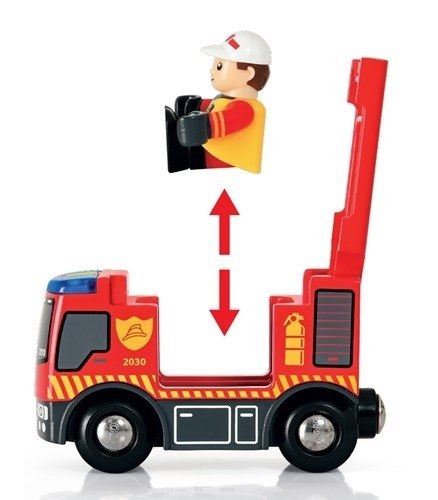 BRIO BRIO World Zestaw Kolejka Straż Pożarna BRIO BRIO World Zestaw Kolejka Straż Pożarna