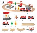 BRIO BRIO World Zestaw Kolejka Straż Pożarna