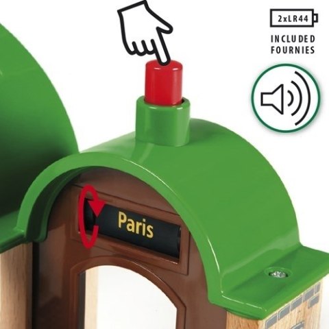BRIO BRIO World Zestaw Kolejki Drewnianej Delux BRIO BRIO World Zestaw Kolejki Drewnianej Delux