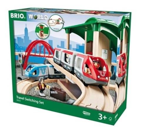 BRIO BRIO World Zestaw Kolejowy z Dworcem BRIO BRIO World Zestaw Kolejowy z Dworcem