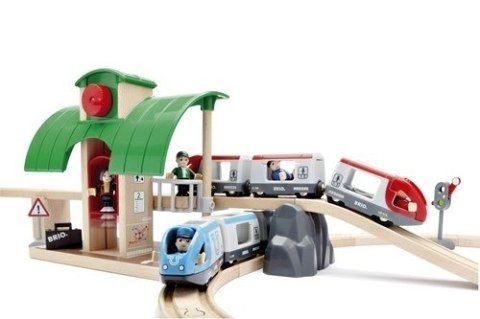 BRIO BRIO World Zestaw Kolejowy z Dworcem BRIO BRIO World Zestaw Kolejowy z Dworcem