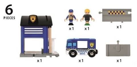 BRIO BRIO World Zestaw Komisariat Policji BRIO BRIO World Zestaw Komisariat Policji