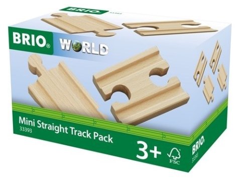 BRIO BRIO World Zestaw Torów Prostych Krótkie BRIO BRIO World Zestaw Torów Prostych Krótkie