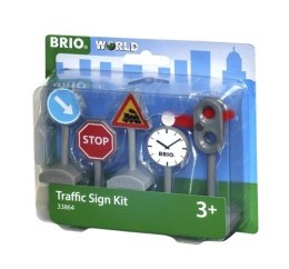 BRIO BRIO World Zestaw Znaków Drogowych