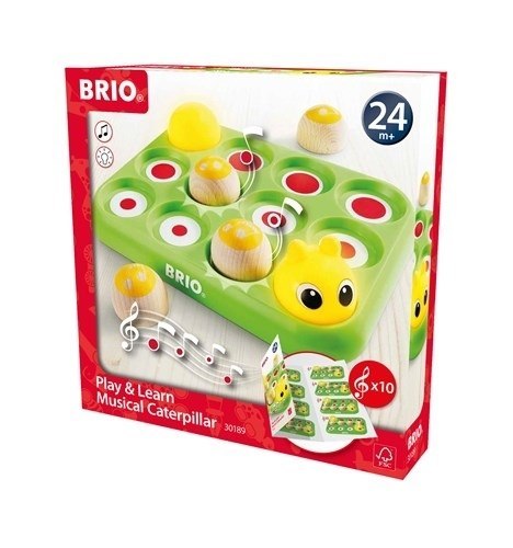 BRIO BRIO Zabawka Gąsienica Muzyczna BRIO BRIO Zabawka Gąsienica Muzyczna