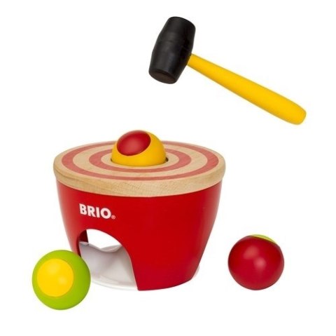 BRIO BRIO Zabawka Zręcznościowa Wbijanie Kulek BRIO BRIO Zabawka Zręcznościowa Wbijanie Kulek