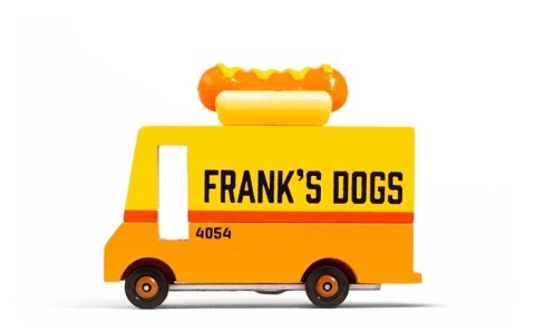 Candylab Candylab Samochód Drewniany Hot Dog Van Candylab Candylab Samochód Drewniany Hot Dog Van