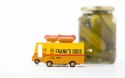 Candylab Candylab Samochód Drewniany Hot Dog Van Candylab Candylab Samochód Drewniany Hot Dog Van