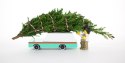 Candylab Candylab Samochód Drewniany Teal Wagon Candylab Candylab Samochód Drewniany Teal Wagon