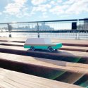 Candylab Candylab Samochód Drewniany Teal Wagon Candylab Candylab Samochód Drewniany Teal Wagon