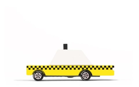 Candylab Candylab Samochód Drewniany Yellow Taxi Candylab Candylab Samochód Drewniany Yellow Taxi