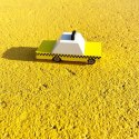 Candylab Candylab Samochód Drewniany Yellow Taxi Candylab Candylab Samochód Drewniany Yellow Taxi