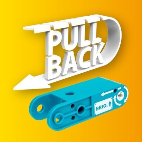 BRIO BRIO Builder Zestaw z Silniczkiem Pull Back 67 el. BRIO BRIO Builder Zestaw z Silniczkiem Pull Back 67 el.