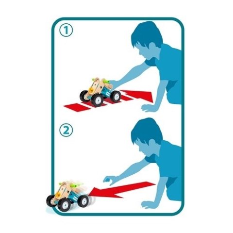 BRIO BRIO Builder Zestaw z Silniczkiem Pull Back 67 el. BRIO BRIO Builder Zestaw z Silniczkiem Pull Back 67 el.