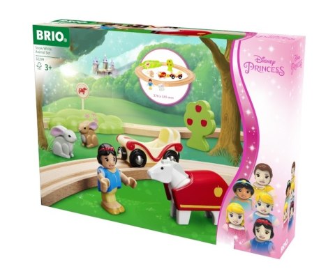 BRIO BRIO Disney Kolejka Drewniana Królewna Śnieżka i Zwierzęta BRIO BRIO Disney Kolejka Drewniana Królewna Śnieżka i Zwierzęta