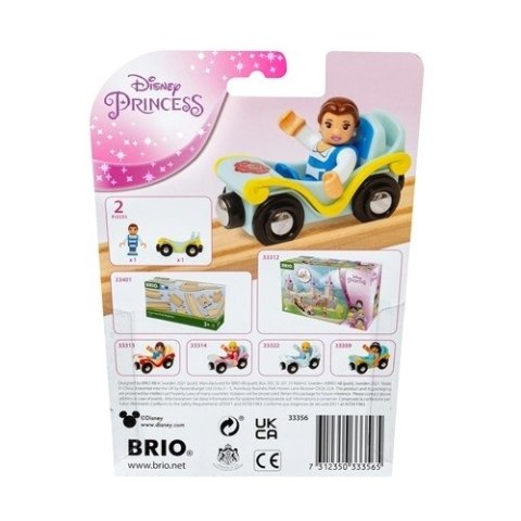 BRIO BRIO Disney Princess Królewna Bella z Wagonikiem BRIO BRIO Disney Princess Królewna Bella z Wagonikiem