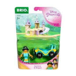 BRIO BRIO Disney Princess Królewna Jasmine z Wagonikiem