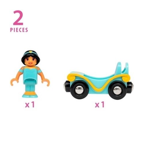 BRIO BRIO Disney Princess Królewna Jasmine z Wagonikiem BRIO BRIO Disney Princess Królewna Jasmine z Wagonikiem