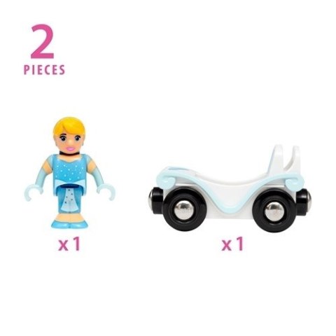 BRIO BRIO Disney Princess Królewna Kopciuszek z Wagonikiem BRIO BRIO Disney Princess Królewna Kopciuszek z Wagonikiem