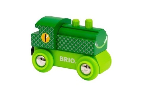 BRIO BRIO Drewniana Lokomotywa Krokodyl