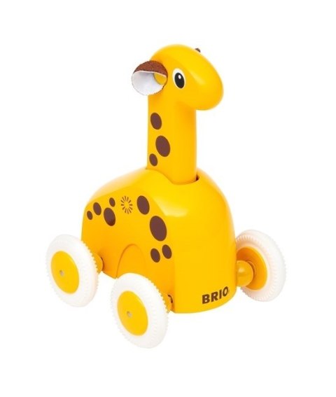 BRIO BRIO Drewniana Naciśnij i Jedź Żyrafa BRIO BRIO Drewniana Naciśnij i Jedź Żyrafa