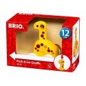BRIO BRIO Drewniana Naciśnij i Jedź Żyrafa BRIO BRIO Drewniana Naciśnij i Jedź Żyrafa