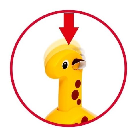 BRIO BRIO Drewniana Naciśnij i Jedź Żyrafa BRIO BRIO Drewniana Naciśnij i Jedź Żyrafa