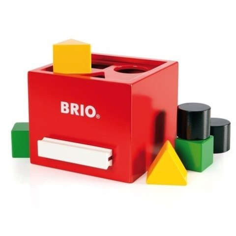 BRIO BRIO Drewniany Sorter Kształtów Retro BRIO BRIO Drewniany Sorter Kształtów Retro