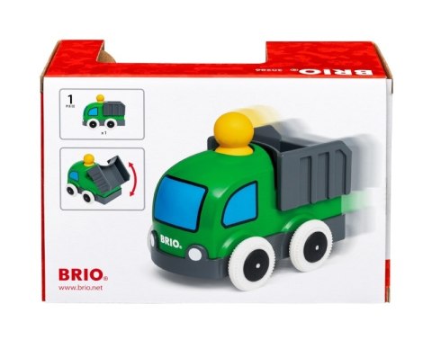 BRIO BRIO Zabawka Wywrotka Naciśnij i Jedź BRIO BRIO Zabawka Wywrotka Naciśnij i Jedź