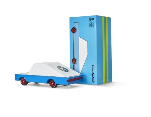 Candylab Candylab Samochód Drewniany Blue Racer Candylab Candylab Samochód Drewniany Blue Racer