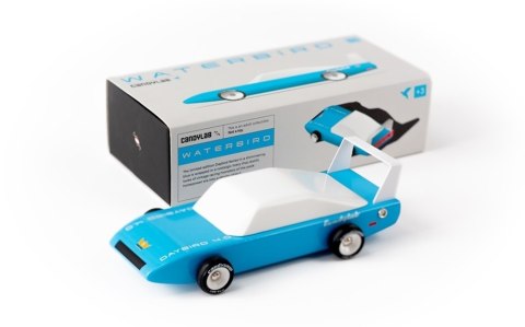 Candylab Candylab Samochód Drewniany Daybird Blue
