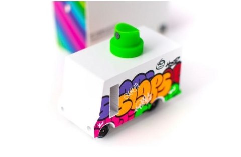 Candylab Candylab Samochód Drewniany Graffitti Van Candylab Candylab Samochód Drewniany Graffitti Van