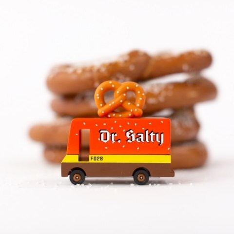 Candylab Candylab Samochód Drewniany Pretzel Van Candylab Candylab Samochód Drewniany Pretzel Van
