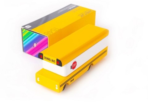 Candylab Candylab Samochód Drewniany School Bus Candylab Candylab Samochód Drewniany School Bus