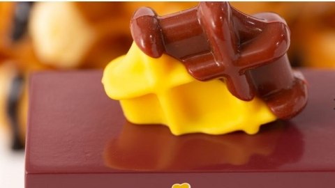 Candylab Candylab Samochód Drewniany Waffle Van Candylab Candylab Samochód Drewniany Waffle Van