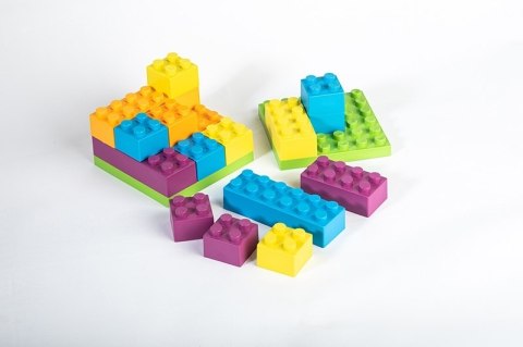 EKoala Ekoala Klocki dla Dzieci BIOplastik 19 szt EKoala Ekoala Klocki dla Dzieci BIOplastik 19 szt