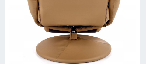 Halmar OPTIMA recliner fotel rozkładany beżowy materiał: eco skóra / PVC Halmar OPTIMA recliner fotel rozkładany beżowy materiał: eco skóra / PVC