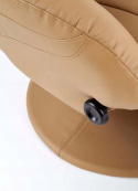 Halmar OPTIMA recliner fotel rozkładany beżowy materiał: eco skóra / PVC Halmar OPTIMA recliner fotel rozkładany beżowy materiał: eco skóra / PVC