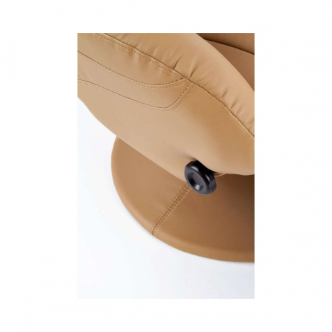 Halmar OPTIMA recliner fotel rozkładany beżowy materiał: eco skóra / PVC Halmar OPTIMA recliner fotel rozkładany beżowy materiał: eco skóra / PVC