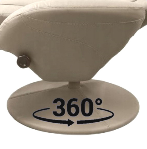 Halmar OPTIMA recliner fotel rozkładany cappuccino materiał: eco skóra / PVC Halmar OPTIMA recliner fotel rozkładany cappuccino materiał: eco skóra / PVC