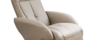 Halmar OPTIMA recliner fotel rozkładany cappuccino materiał: eco skóra / PVC