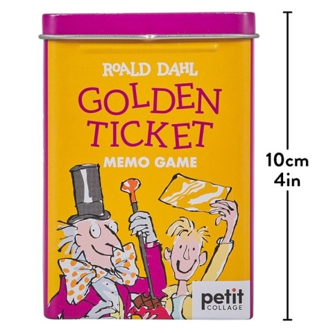 Petit Collage Petit Collage Gra Memory Roald Dahl Złoty Bilet Petit Collage Petit Collage Gra Memory Roald Dahl Złoty Bilet