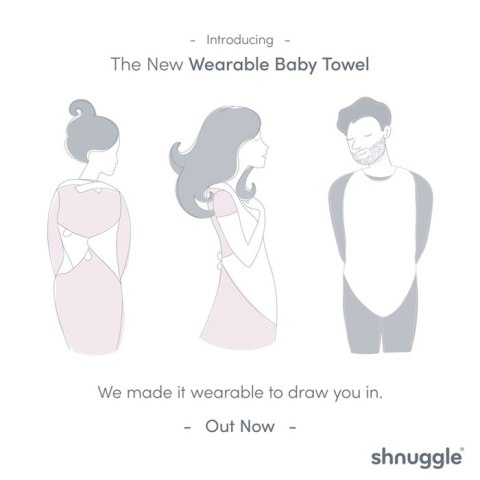 Shnuggle Shnuggle Ręcznik z Kapturkiem White Shnuggle Shnuggle Ręcznik z Kapturkiem White
