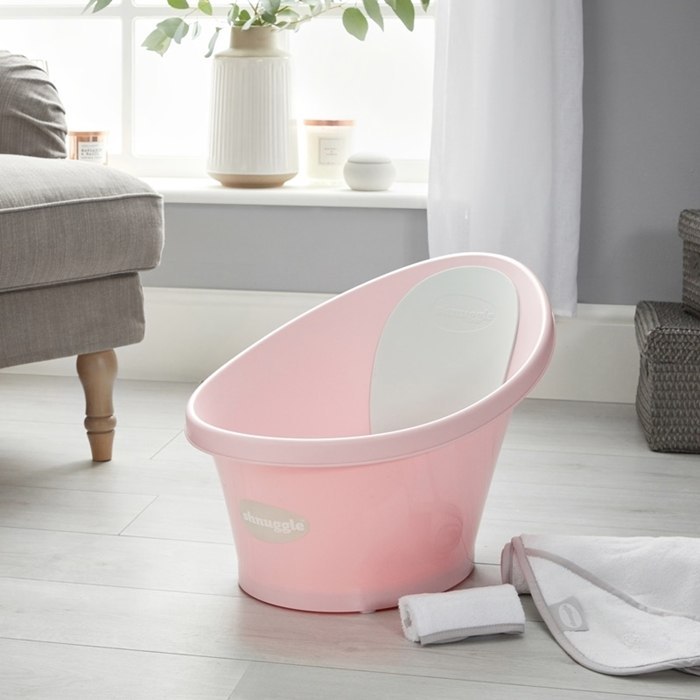 Shnuggle Shnuggle Wanienka dla Niemowlaka z Odpływem Baby Rose Shnuggle Shnuggle Wanienka dla Niemowlaka z Odpływem Baby Rose
